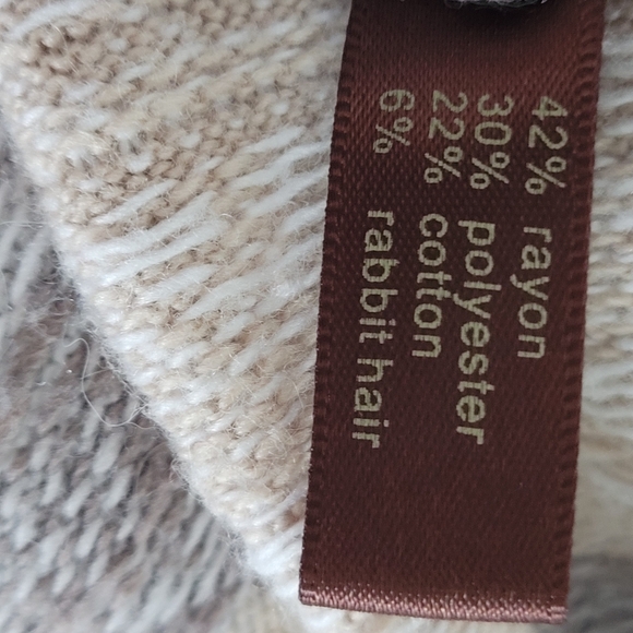 🍁THE LIMITED Vintage Sweater multi-tonal women's medium - Picture 8 of 9